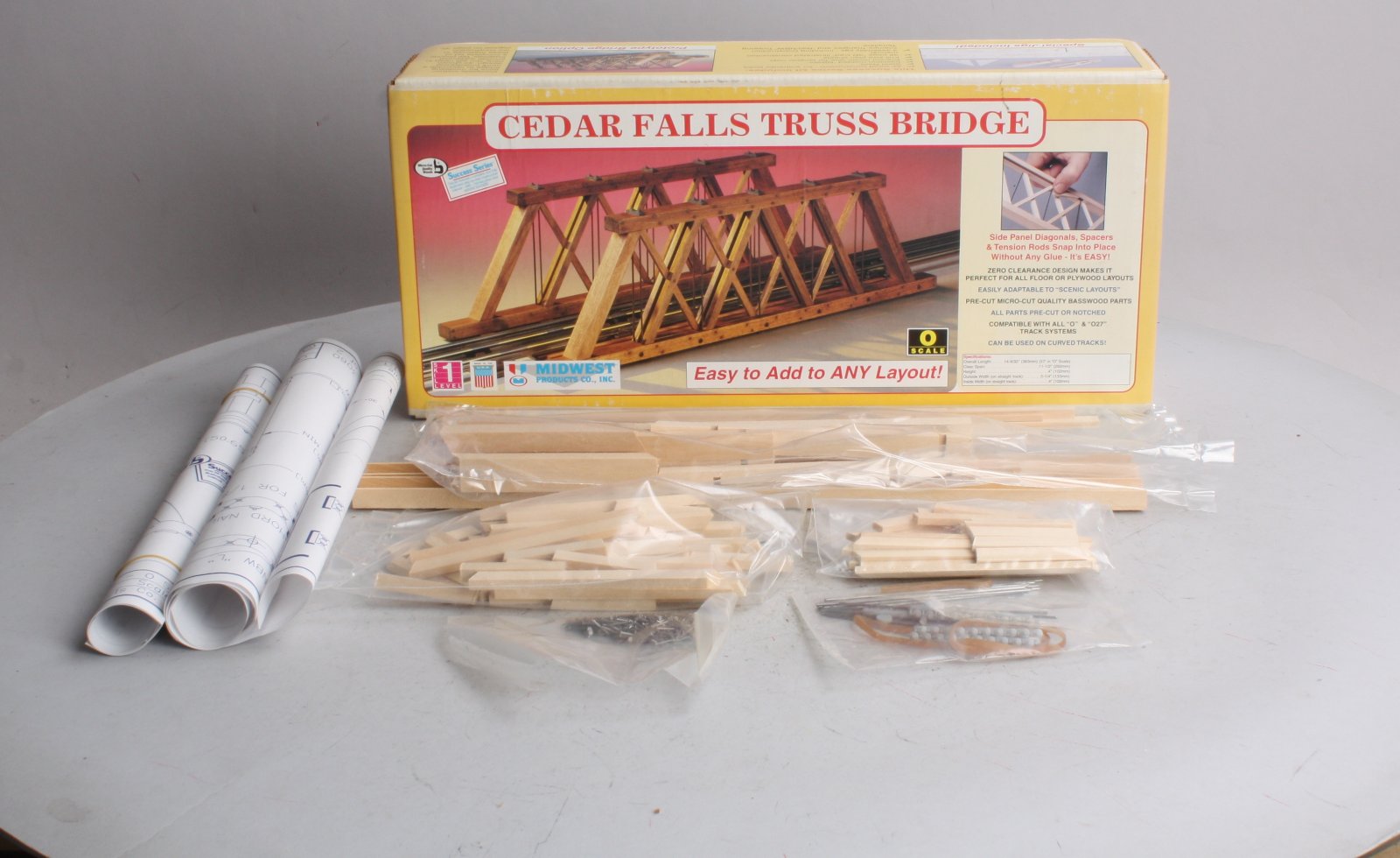 Midwest Products 3060 O Cedar Falls Truss Bridge Kit