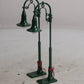 Lionel 6-14119 Green Mainline Gooseneck Street Lamps (Box of 2)