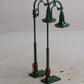 Lionel 6-14119 Green Mainline Gooseneck Street Lamps (Box of 2)