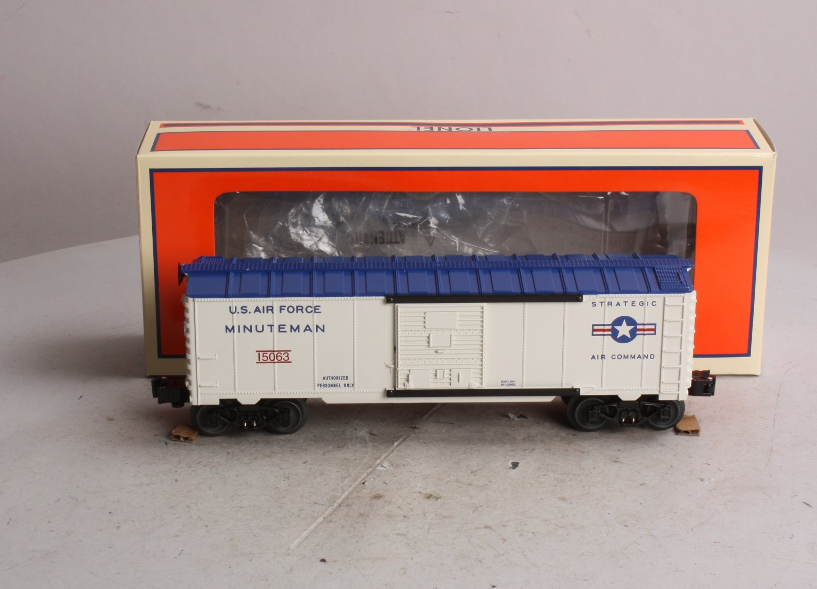 Lionel 6-15063 O Gauge US Air Force Minuteman Boxcar #15063