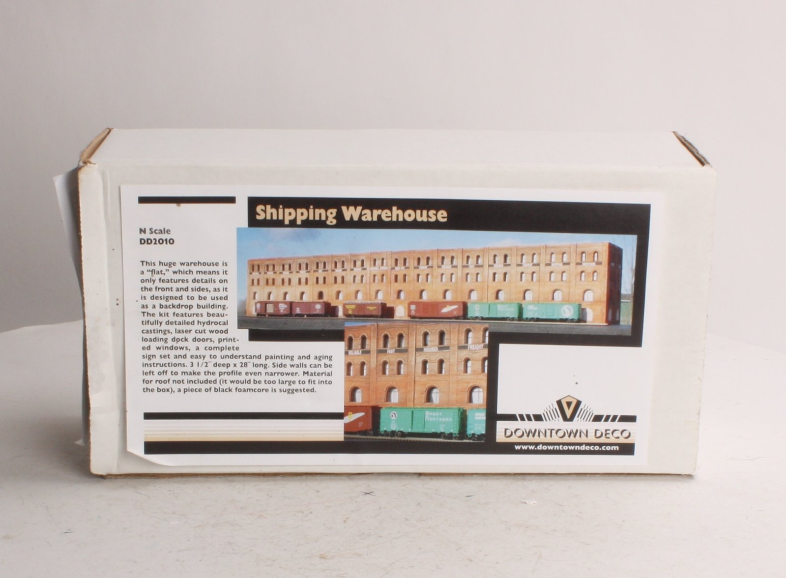 Downtown Deco 2010 Shipping Warehouse Background Flat