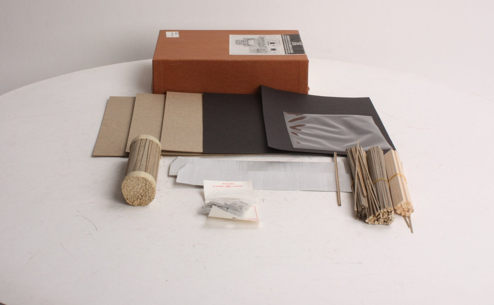 Mainline Siding 505 HO Scale Pre-Weathered Grain Mill Kit