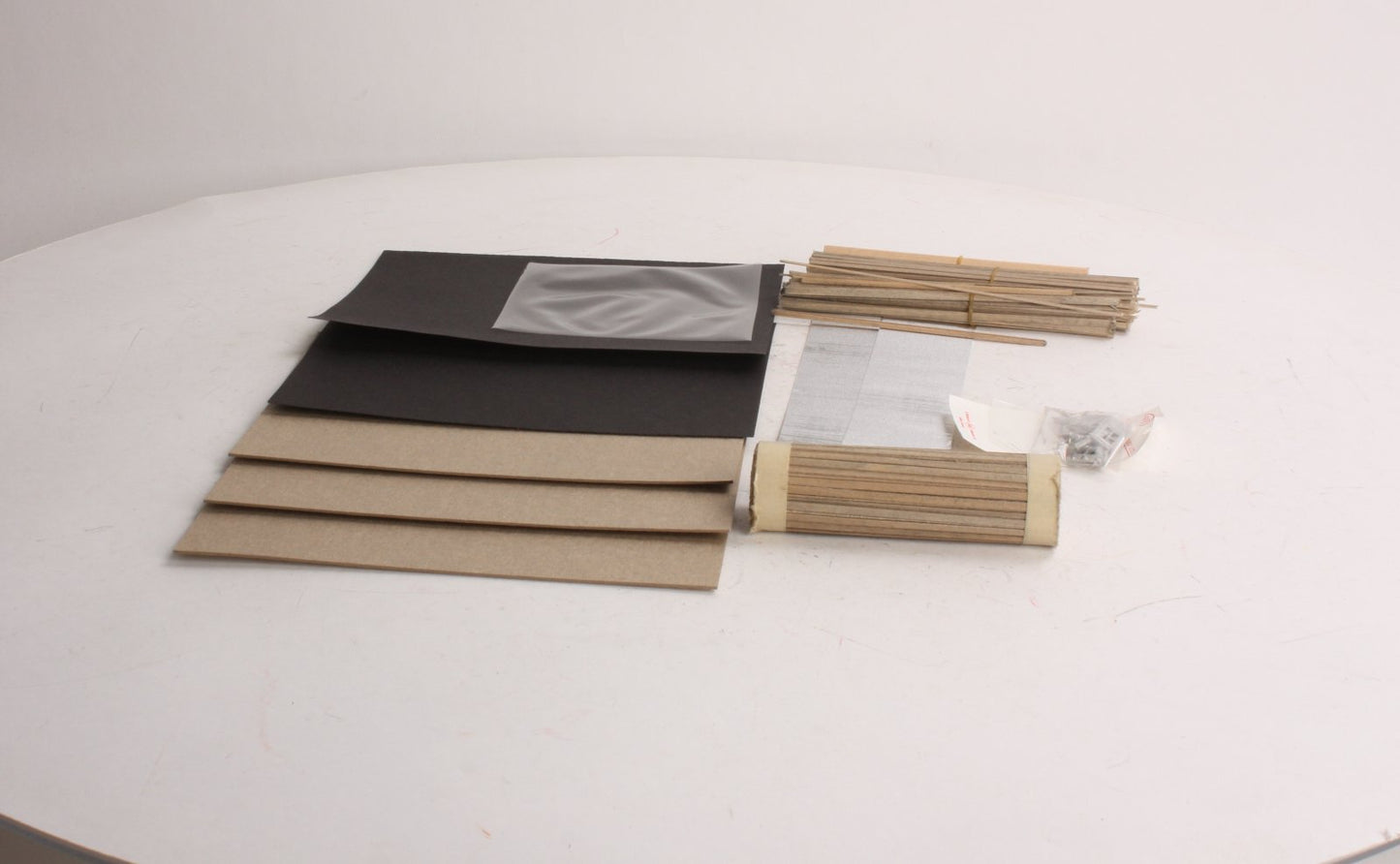 Mainline Siding 505 HO Scale Pre-Weathered Grain Mill Kit