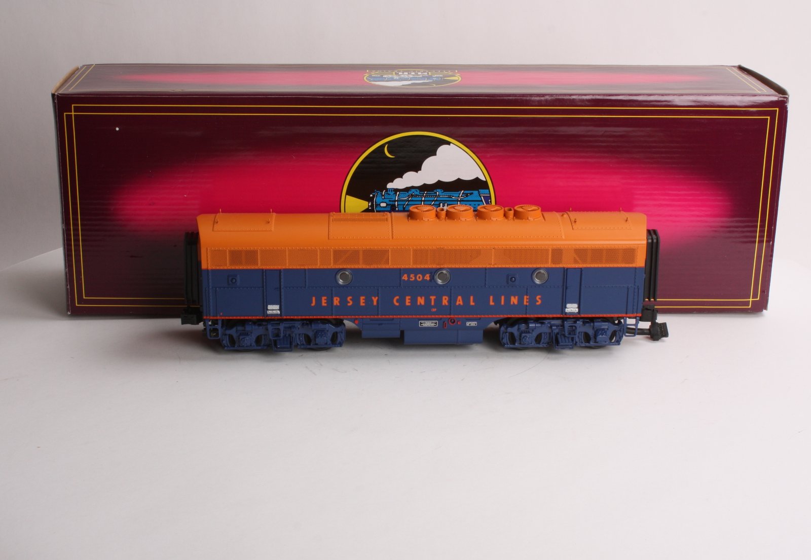 MTH 20-20043-3 Jersey Central F-3 B-Unit Non-Powered Diesel Engine #4504