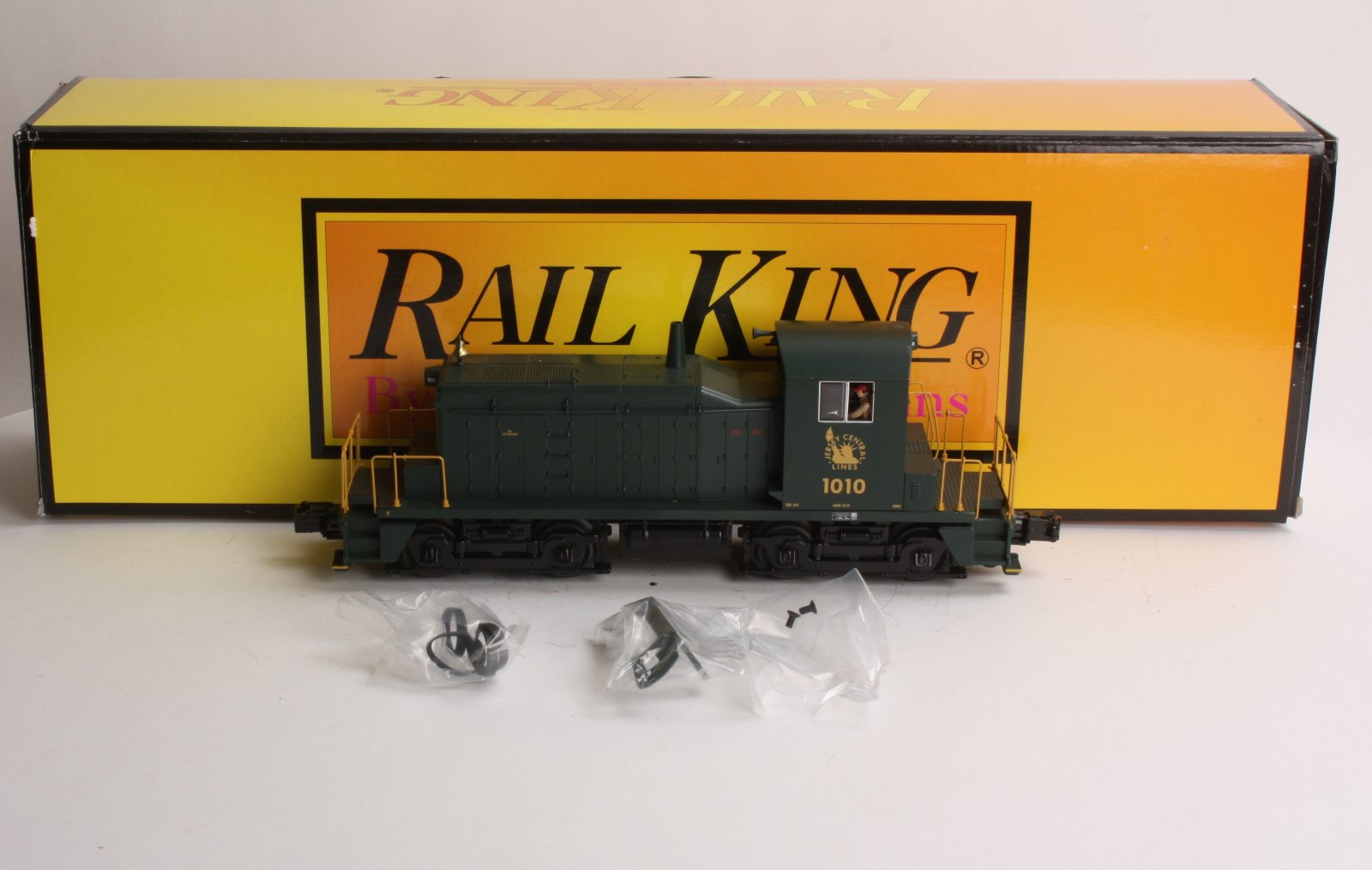 MTH 30-2922-1 Jersey Central Lines SW-1 Diesel Switcher w/PS 2.0 #1010