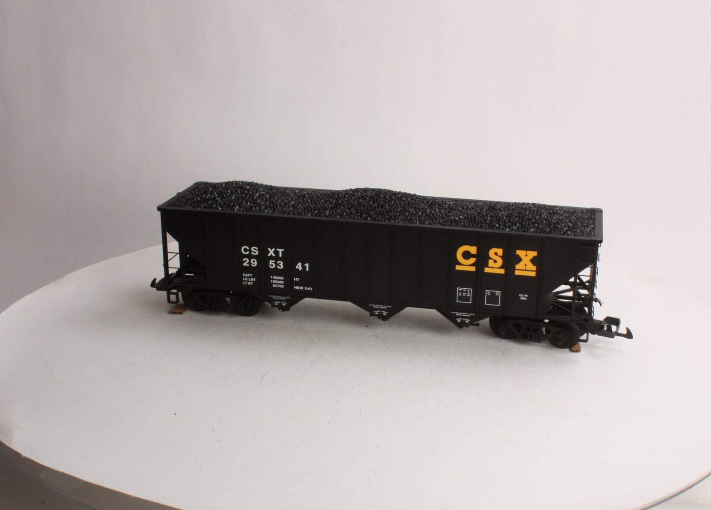 USA Trains R14011 G CSX 3-Bay Coal Hopper #295341