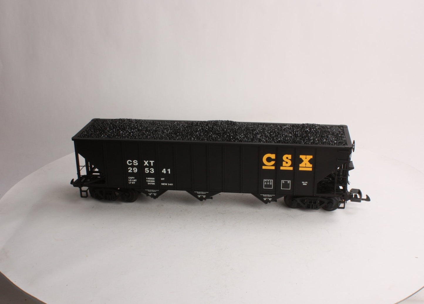 USA Trains R14011 G CSX 3-Bay Coal Hopper #295341