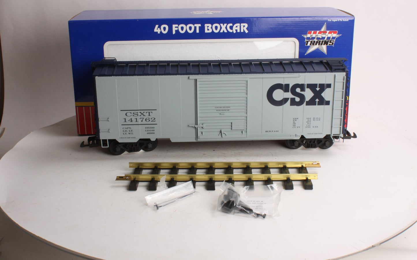 USA Trains R19208C G CSX 40' Boxcar #141762