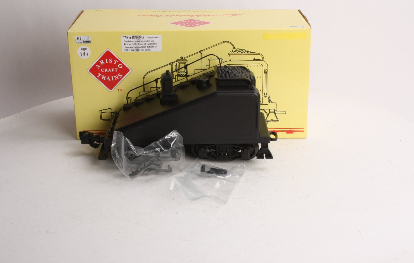 Aristo-Craft 21900 G Undecorated Slopeback Tender w/Sound