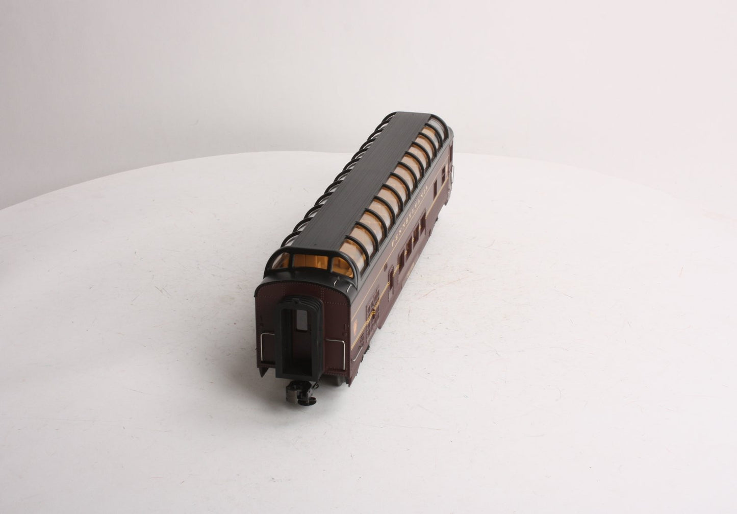 MTH 30-67157 PRR 60' Streamlined Full-Length Vista Dome