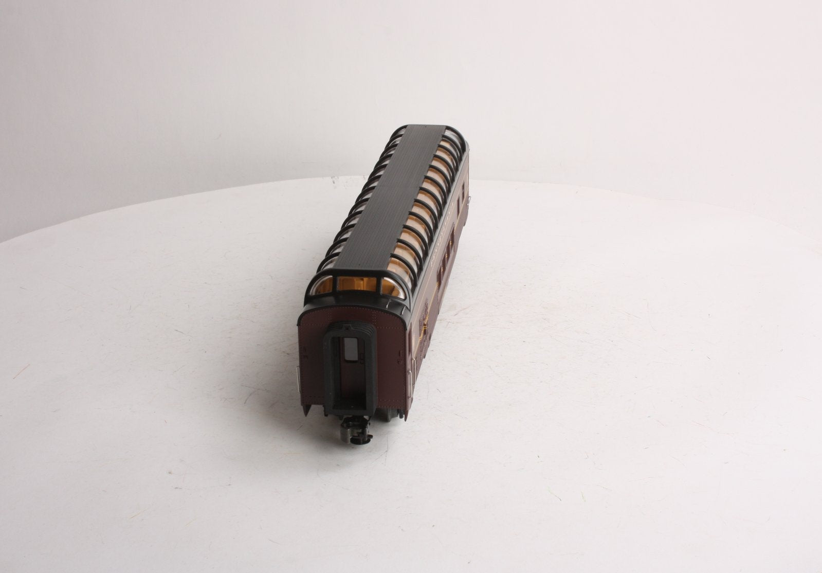 趣味 TRANSIT MTH 30-67157 PRR 60' Streamlined Full-Length Vista Dome – Trainz