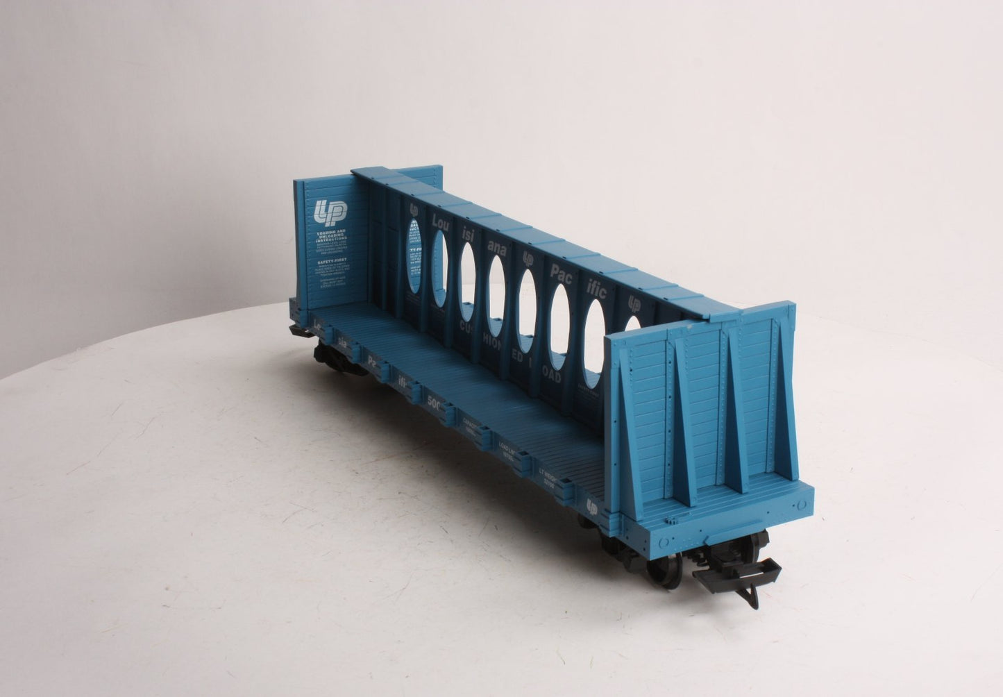 USA Trains R17406 G Blue Louisiana Pacific Centerbeam Flatcar #5001
