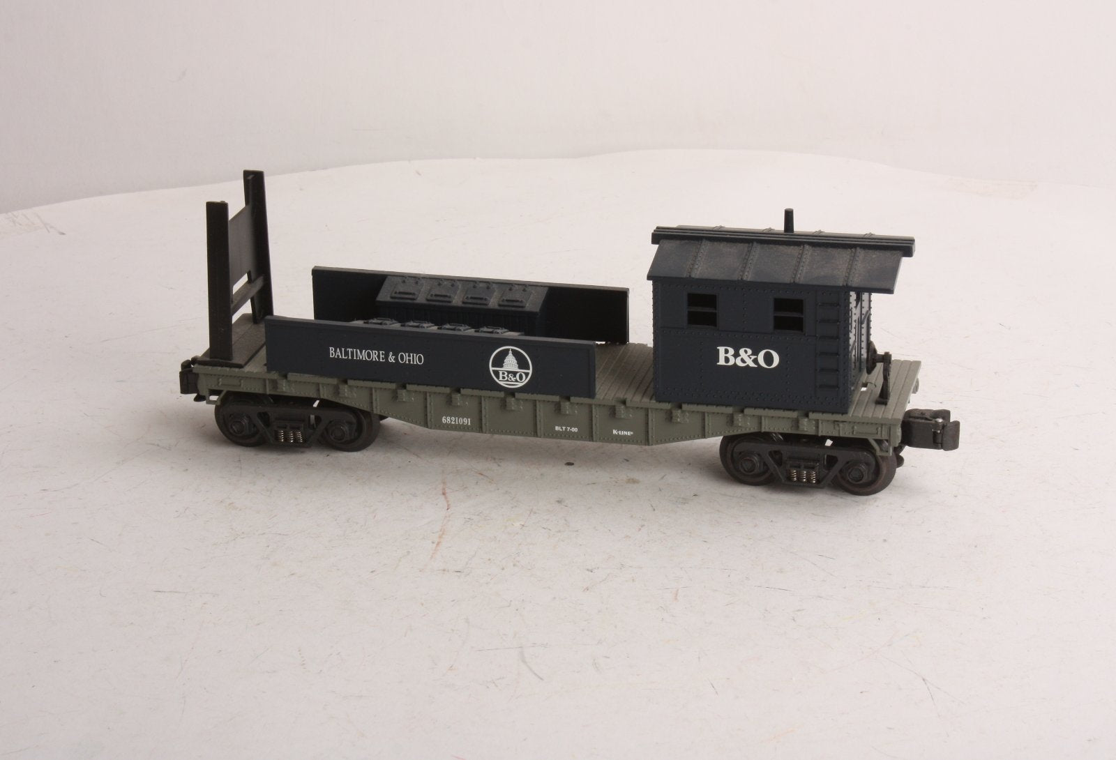 K-Line K682-1091 Baltimore & Ohio Work Caboose