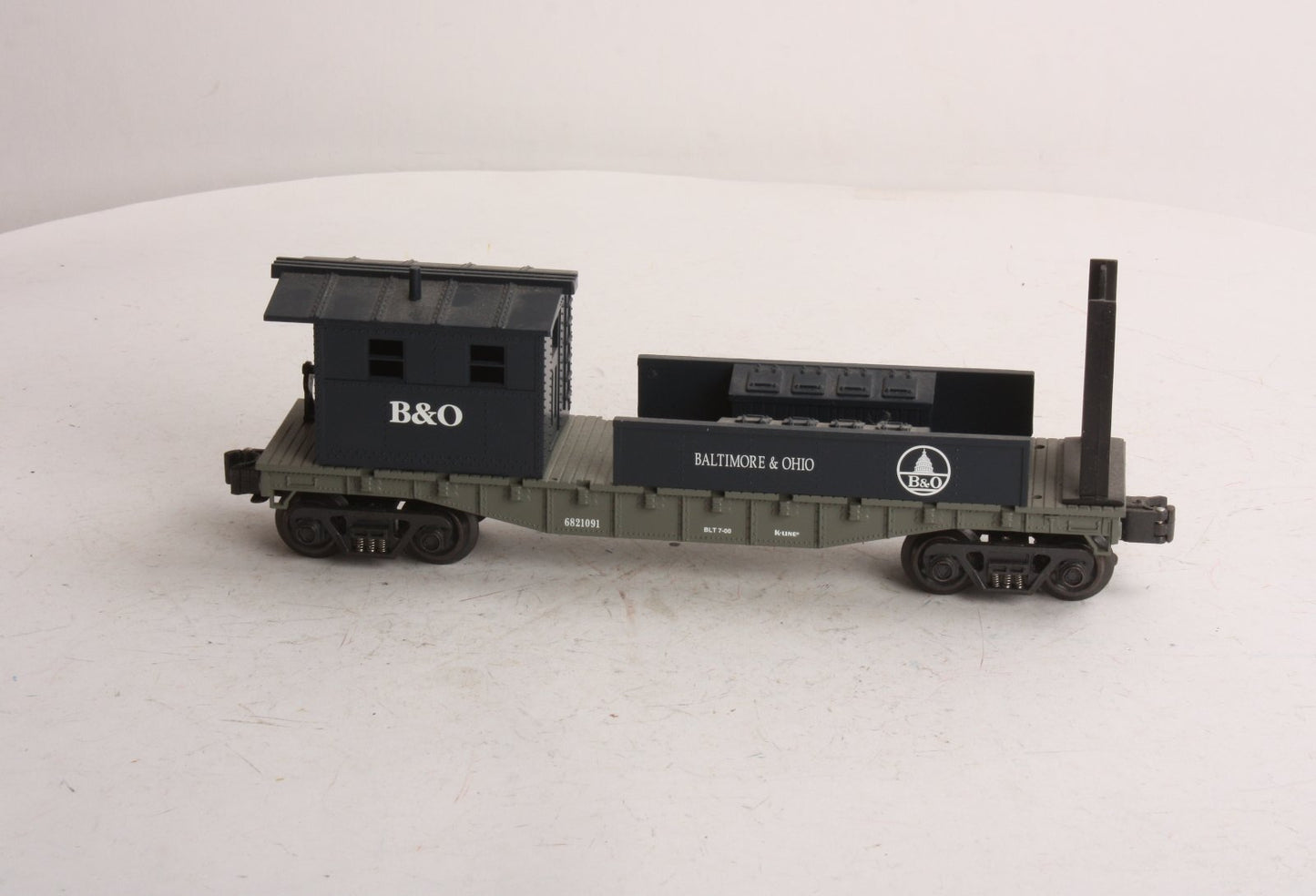K-Line K682-1091 Baltimore & Ohio Work Caboose