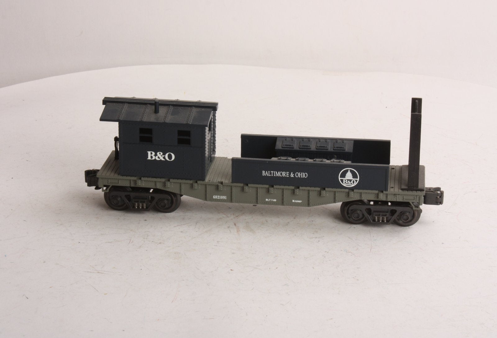 K-Line K682-1091 Baltimore & Ohio Work Caboose