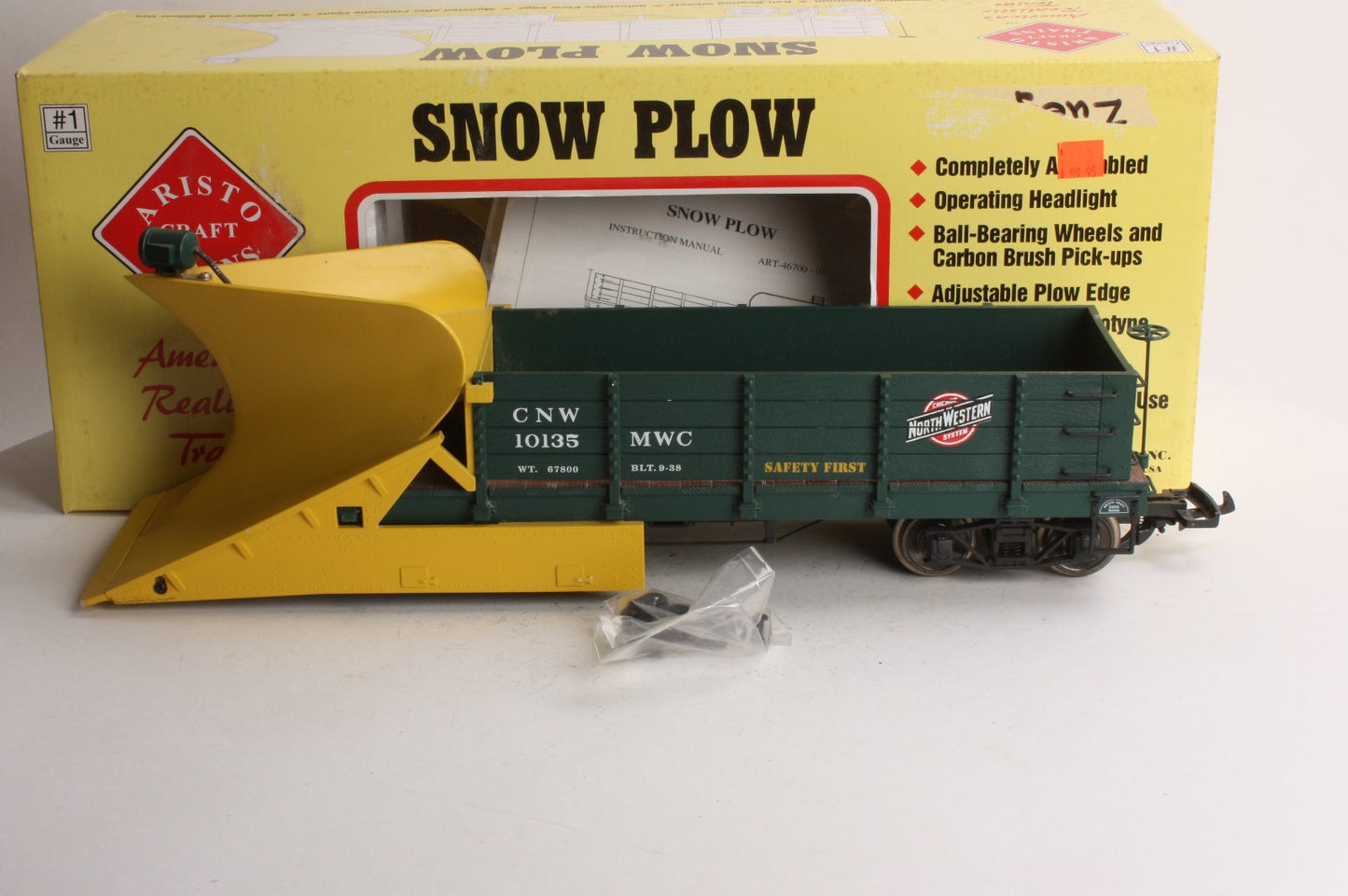 Aristo-Craft 46703 C&NW Wedge Snow Plow