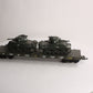 USA Trains R1740 G U.S. Army Flat Car with Tanks #G4941