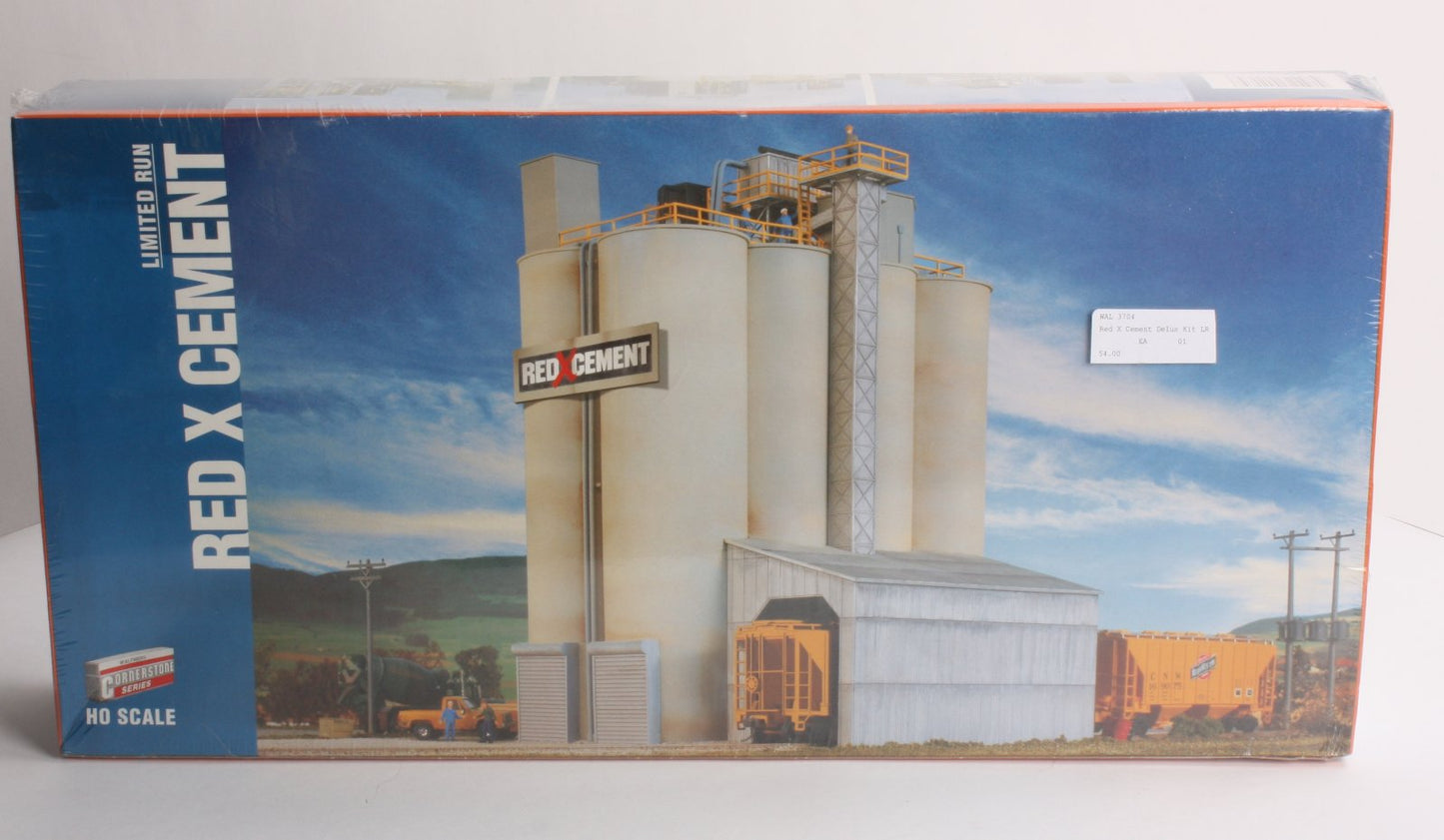 Walthers 933-3704 HO Red X Cement Limited Run Structure Building Kit