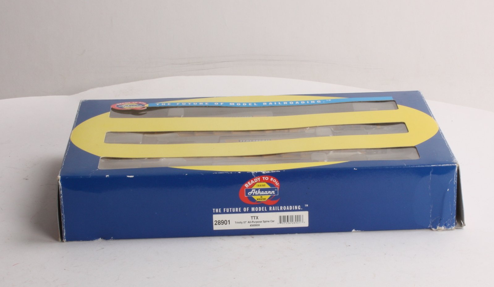 Athearn 28901 HO TTX 57' All Purpose Spine Car 3-Pack #360859