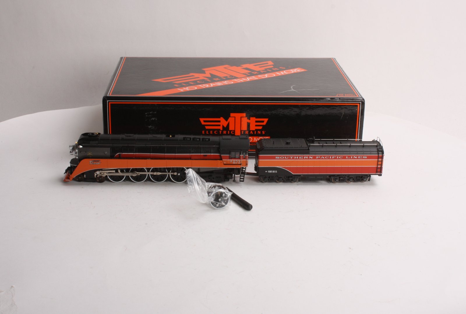 MTH 80-3114-1 HO Southern Pacific 4-8-4 GS-4 Steam Locomotive & Tender w/ PS 3.0
