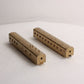 The Coach Yard 0312 HO Scale Brass 1941 COSF Diner Set