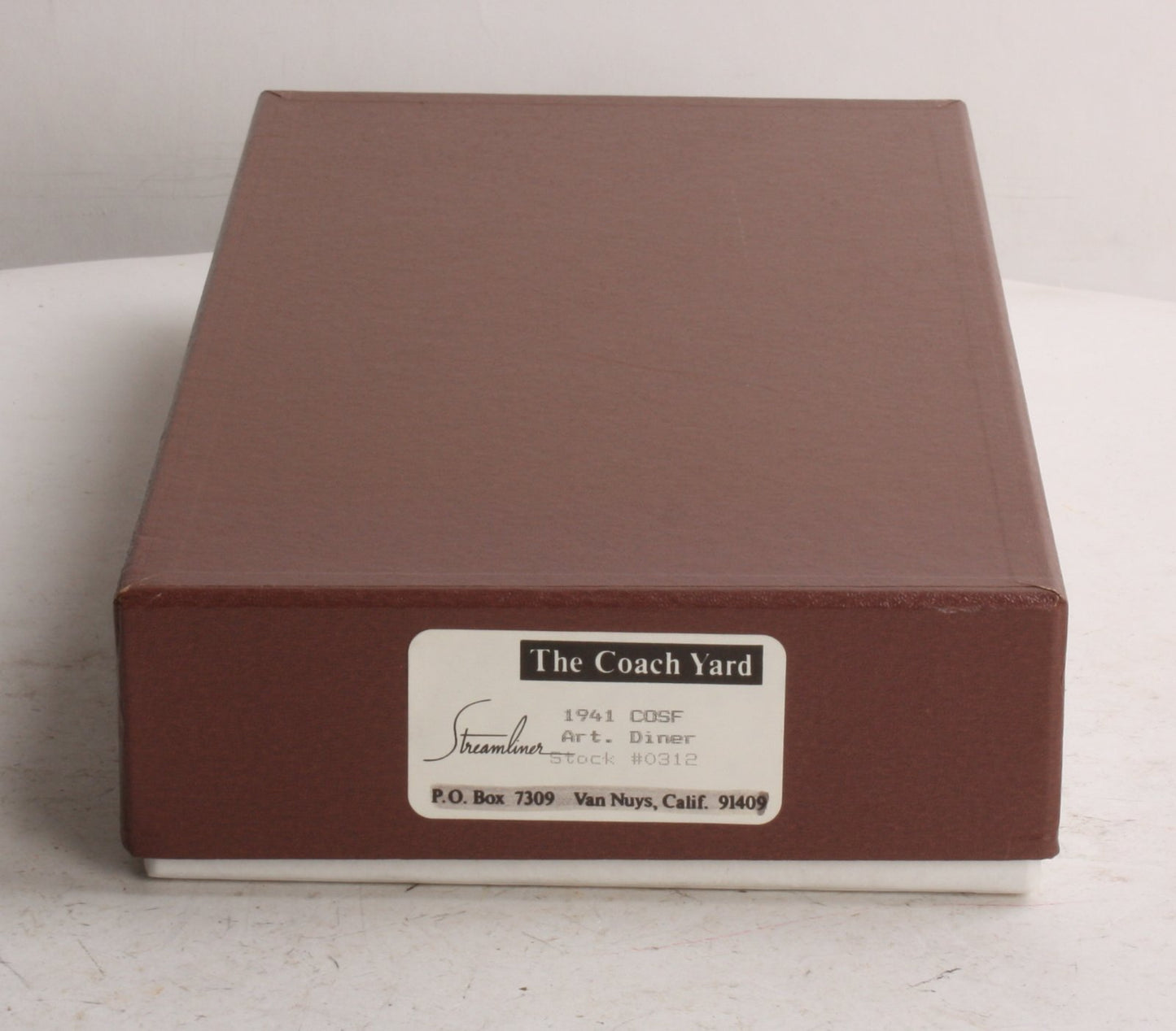 The Coach Yard 0312 HO Scale Brass 1941 COSF Diner Set