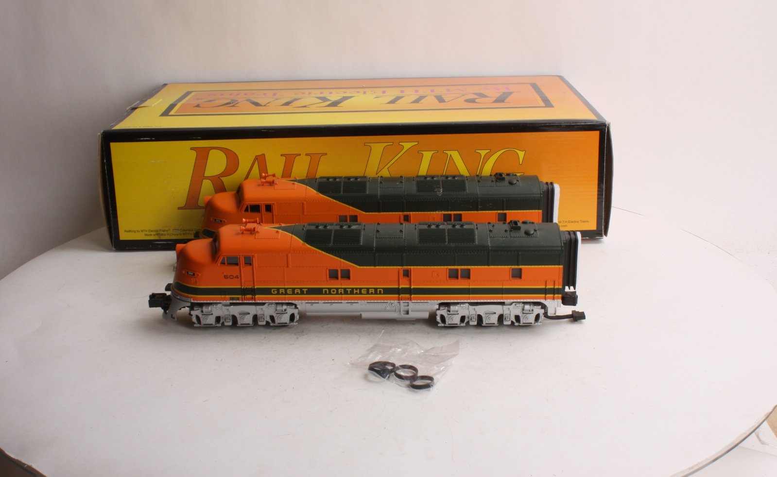 MTH 30-2712-1 Great Northern E-6 AA Diesel Engine Set w/PS 2.0 #503/504