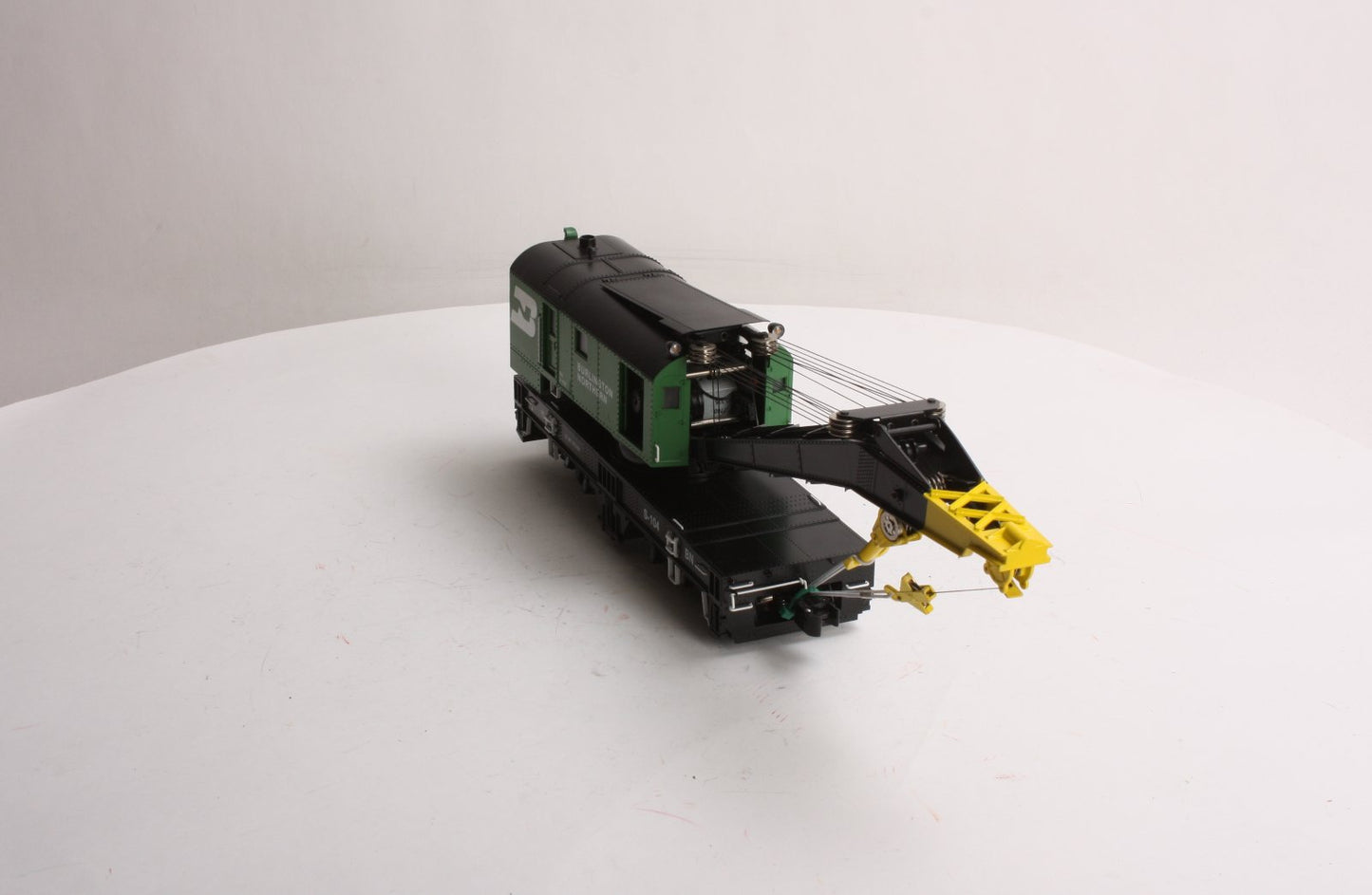 Lionel 6-29885 Burlington Northern Operating Crane Car