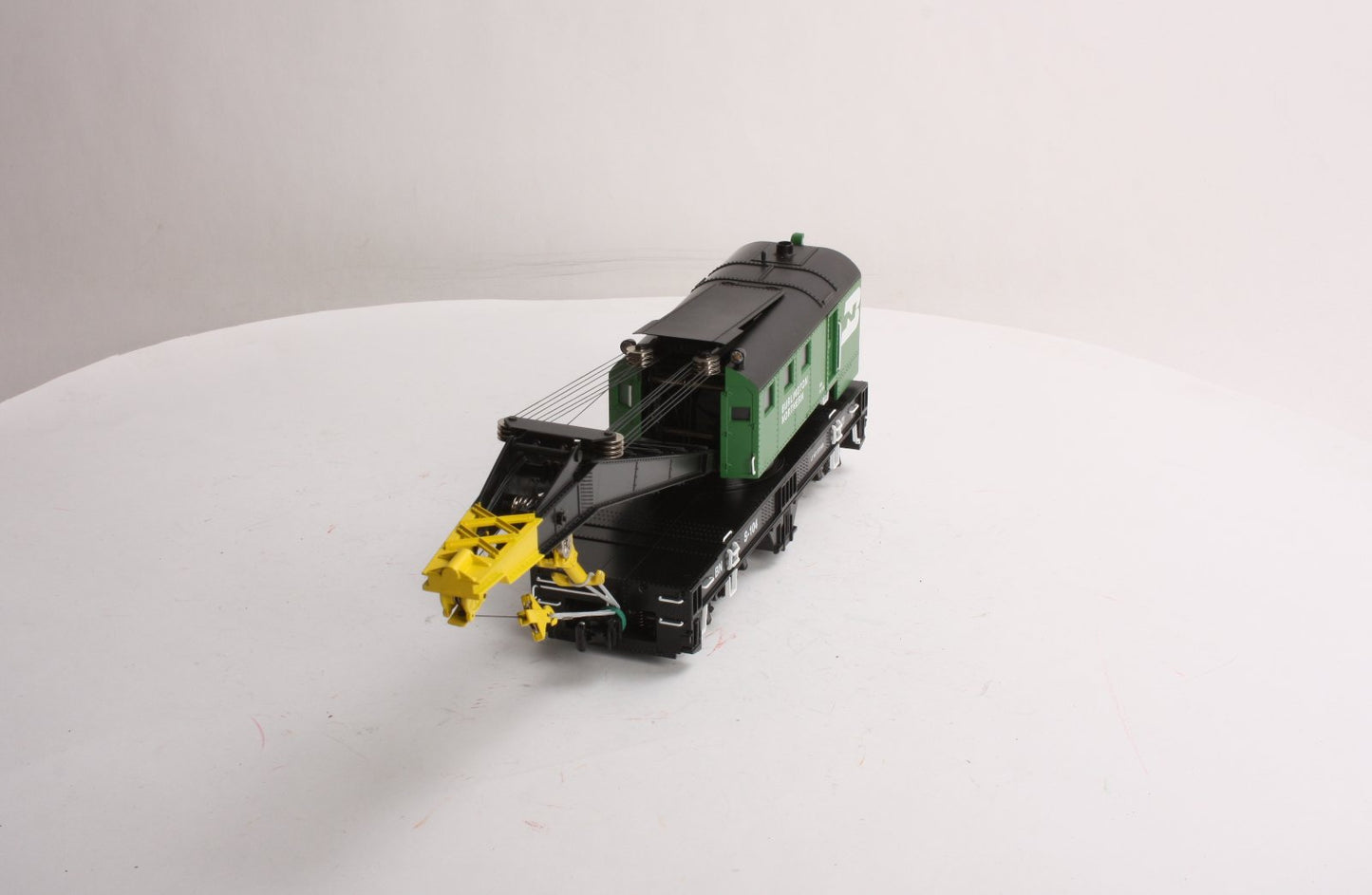 Lionel 6-29885 Burlington Northern Operating Crane Car