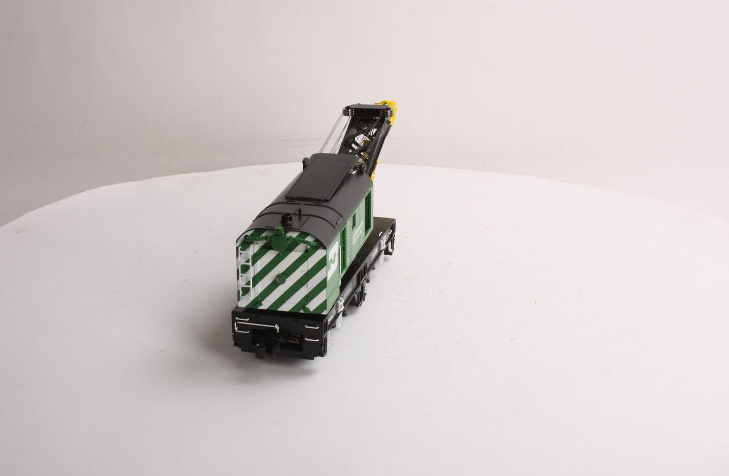Lionel 6-29885 Burlington Northern Operating Crane Car