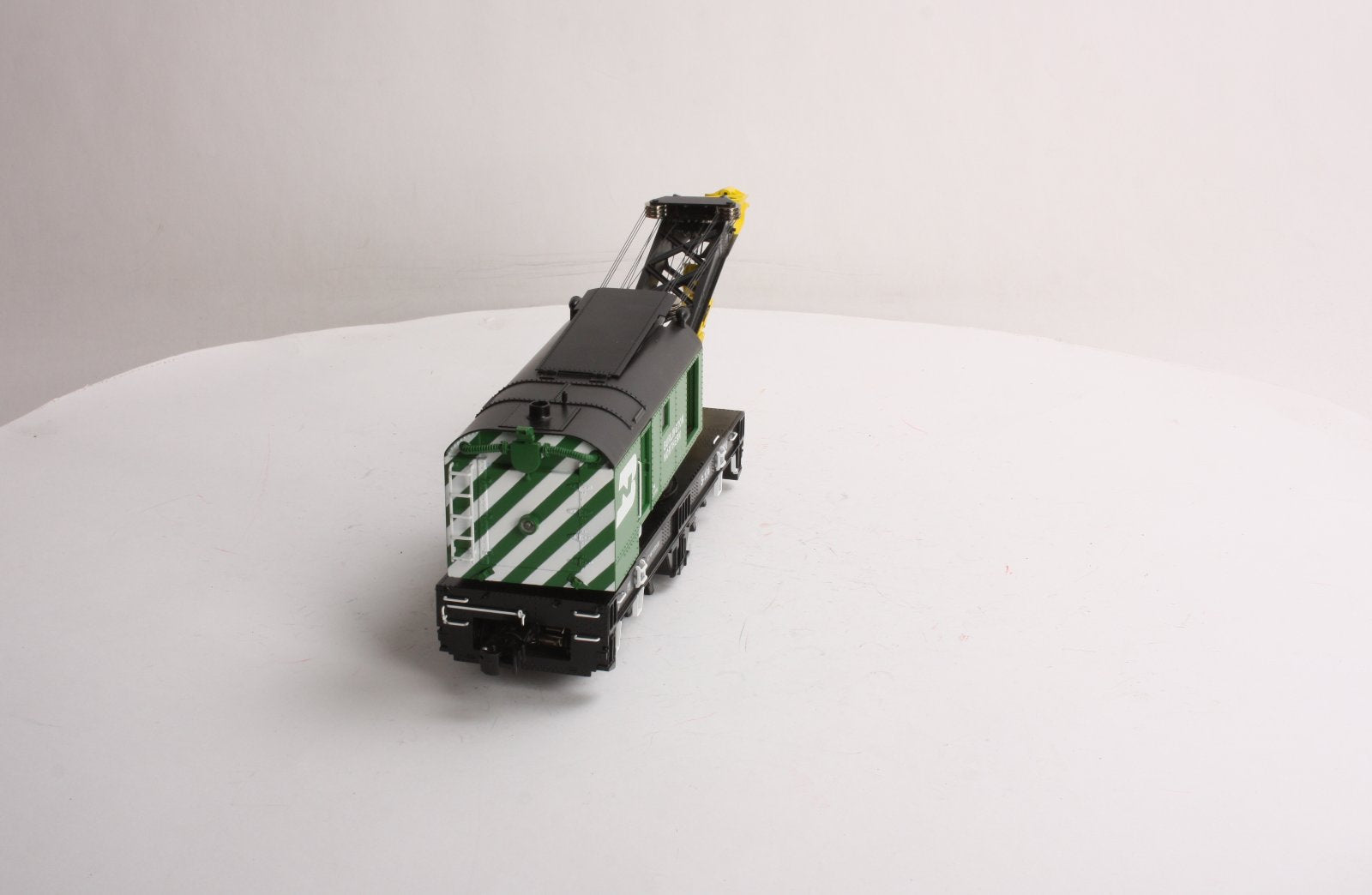 Lionel 6-29885 Burlington Northern Operating Crane Car