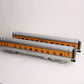MTH 20-66099 O D&RG 70' Streamlined Sleeper/Diner Passenger Car Set (Set of 2)
