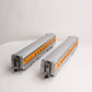 MTH 20-66099 O D&RG 70' Streamlined Sleeper/Diner Passenger Car Set (Set of 2)