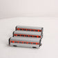 Con-Cor 8751 AeroTrain Coach GM Demonstrator 3-Car Add-On Set
