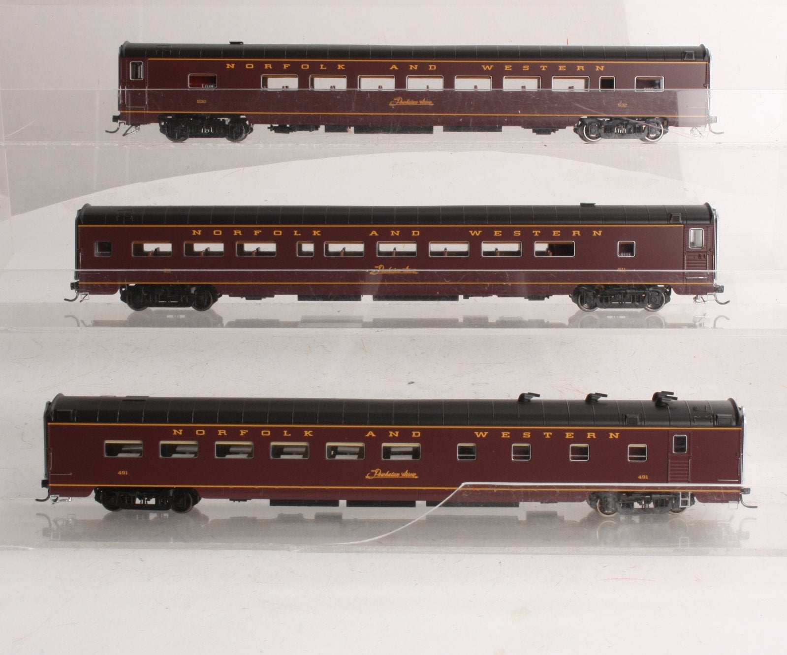 MTH 80-60013 HO Norfolk & Western Passenger Car Set (Set of 5)
