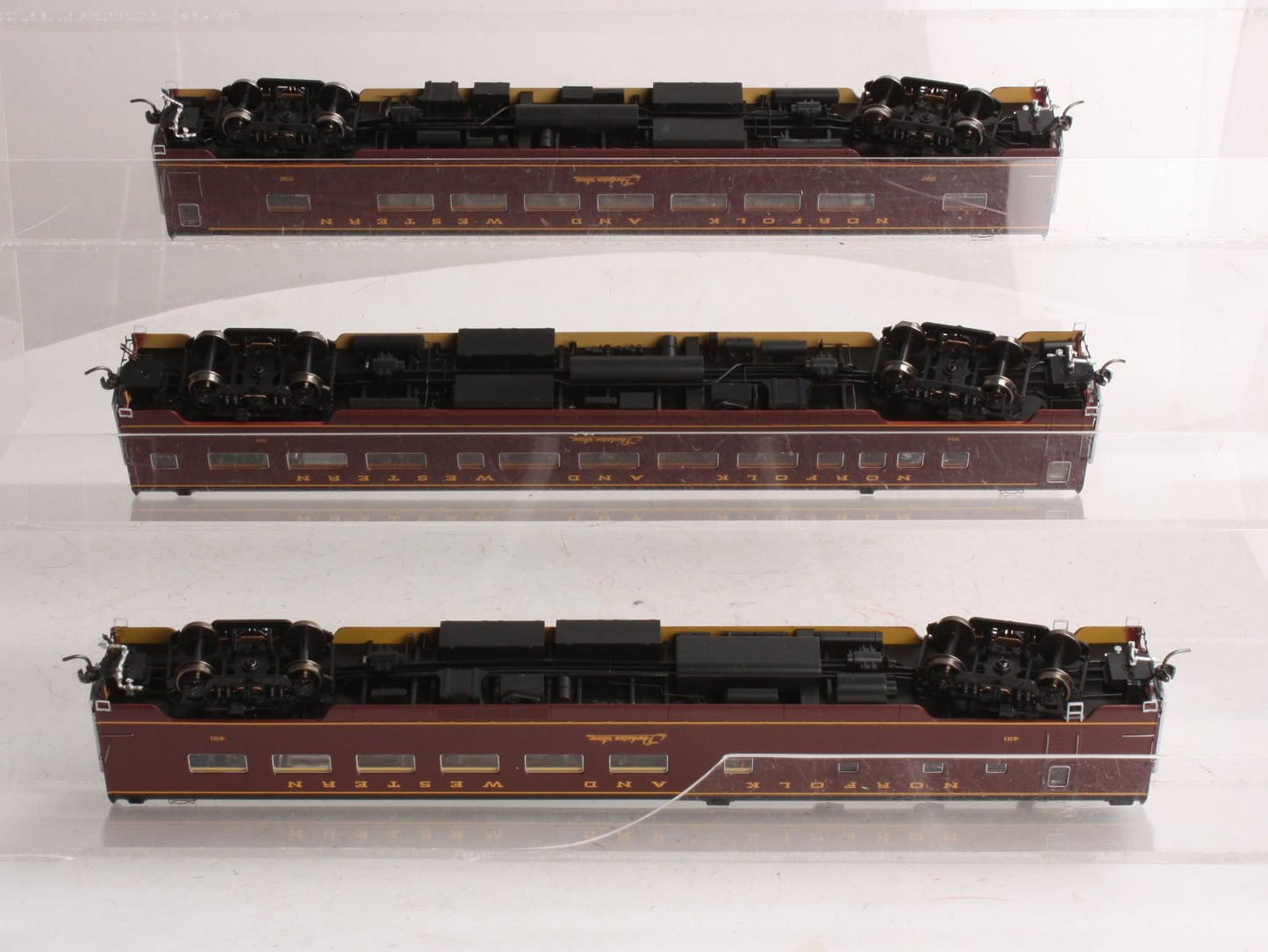 MTH 80-60013 HO Norfolk & Western Passenger Car Set (Set of 5)
