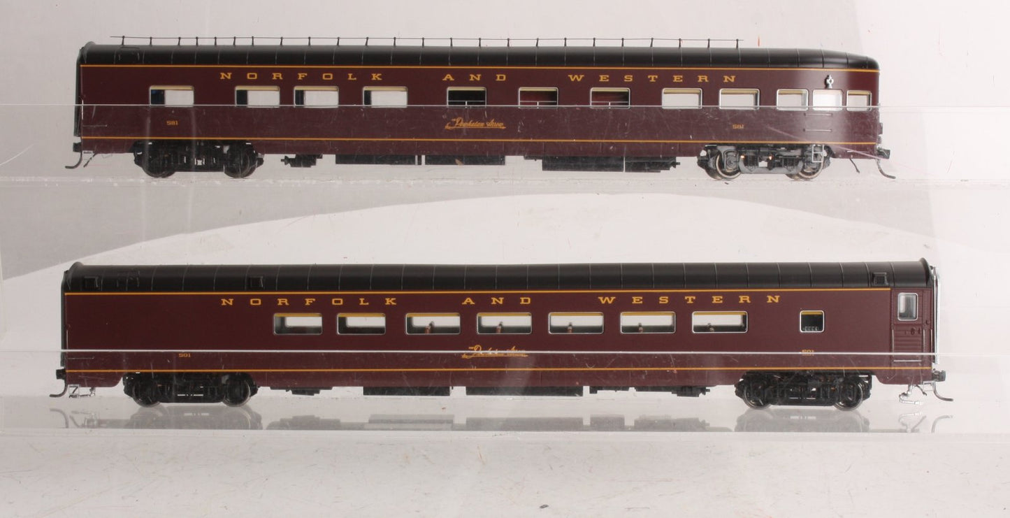 MTH 80-60013 HO Norfolk & Western Passenger Car Set (Set of 5)