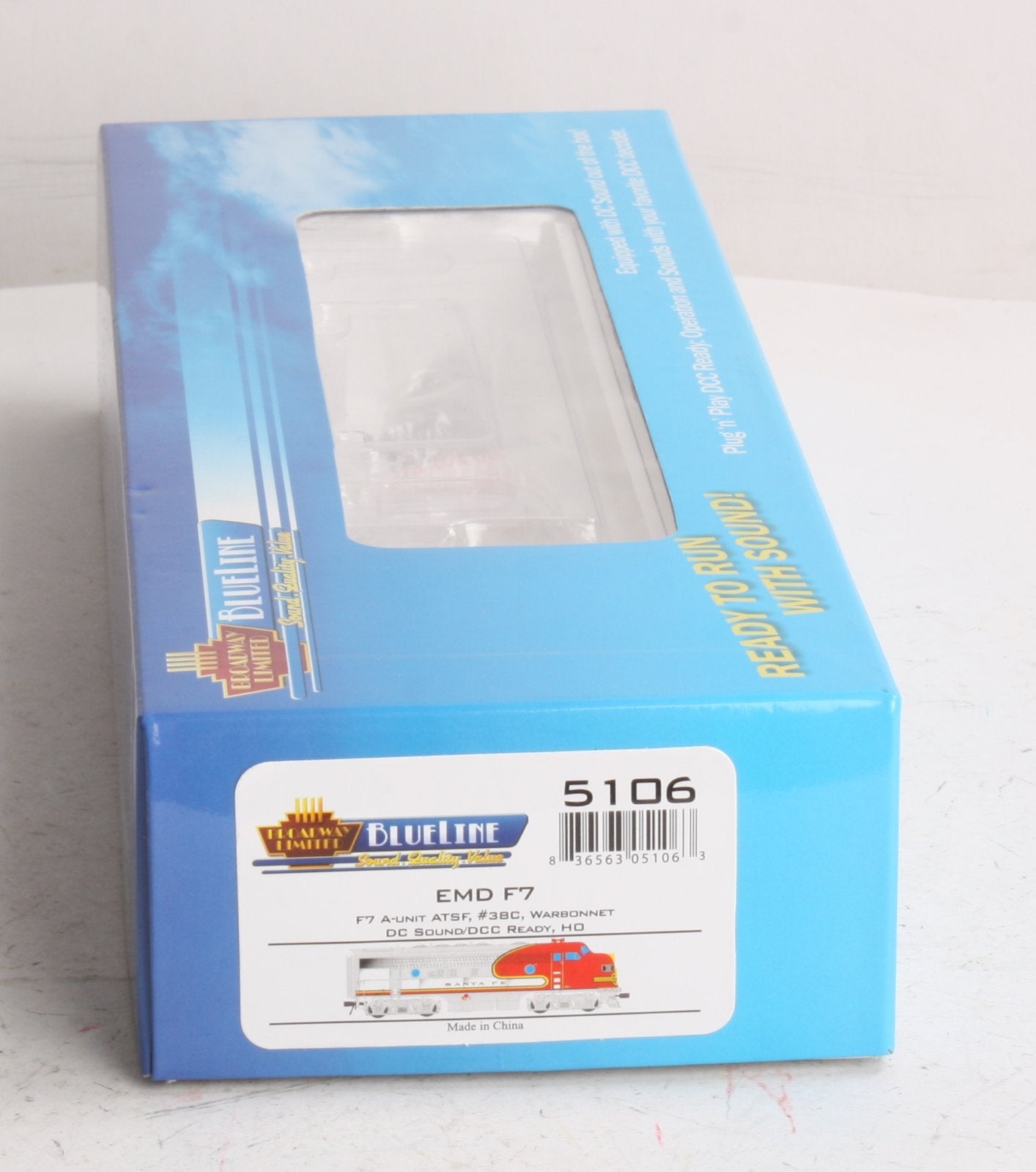 Broadway Limited 5106 HO Santa Fe EMD F7A w/Sound #38C - DCC Ready