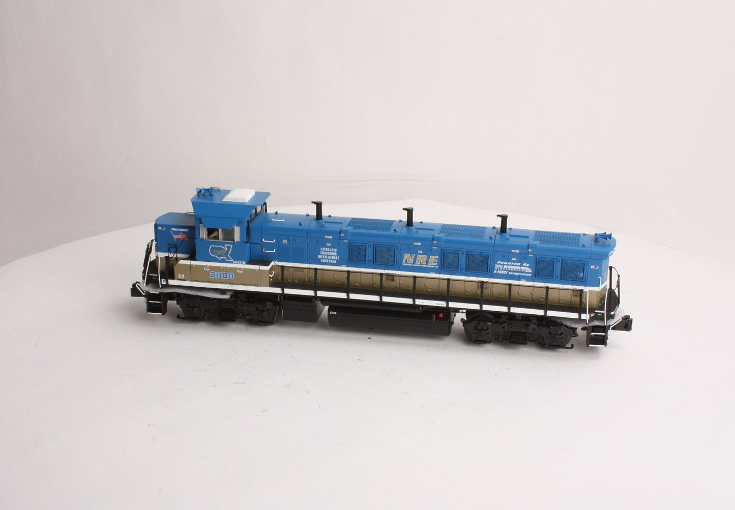 MTH 20-20006-1 NRE Demo 3GS21B Diesel Engine with PS2 #2008 (Hi-Rail Wheels)