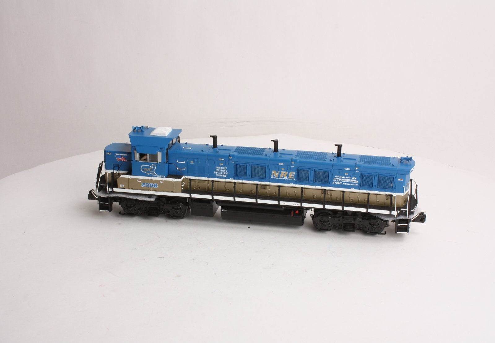 MTH 20-20006-1 NRE Demo 3GS21B Diesel Engine with PS2 #2008 (Hi-Rail Wheels)