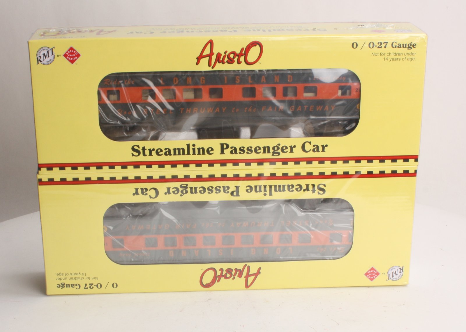 RMT 93111-2 Long Island Streamliner Pass Cars #1963/#2081 (Dome & Observation)