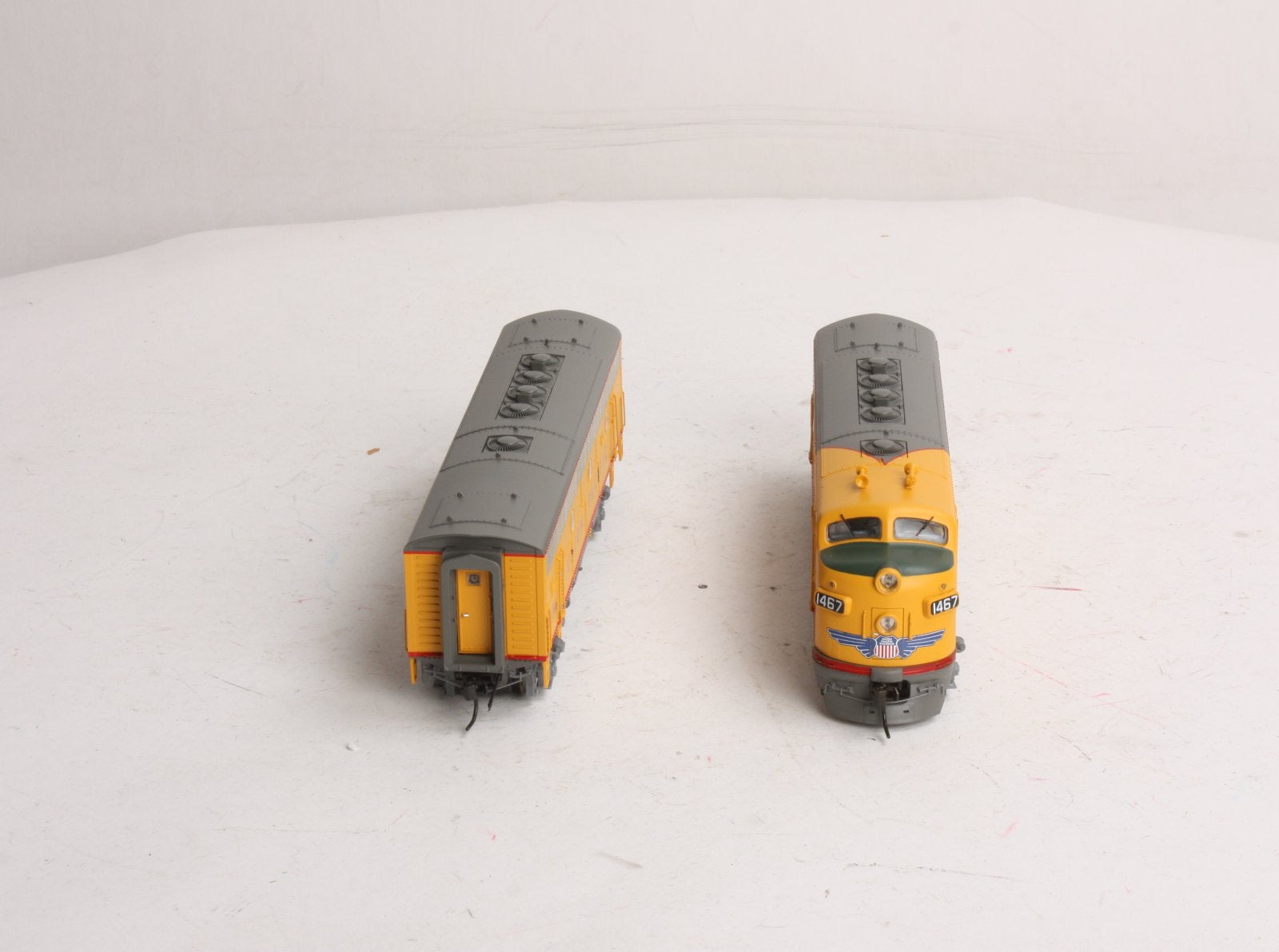 Broadway Limited 5105 HO Union Pacific EMD F7A-Unpowered B Set #1467/1467B