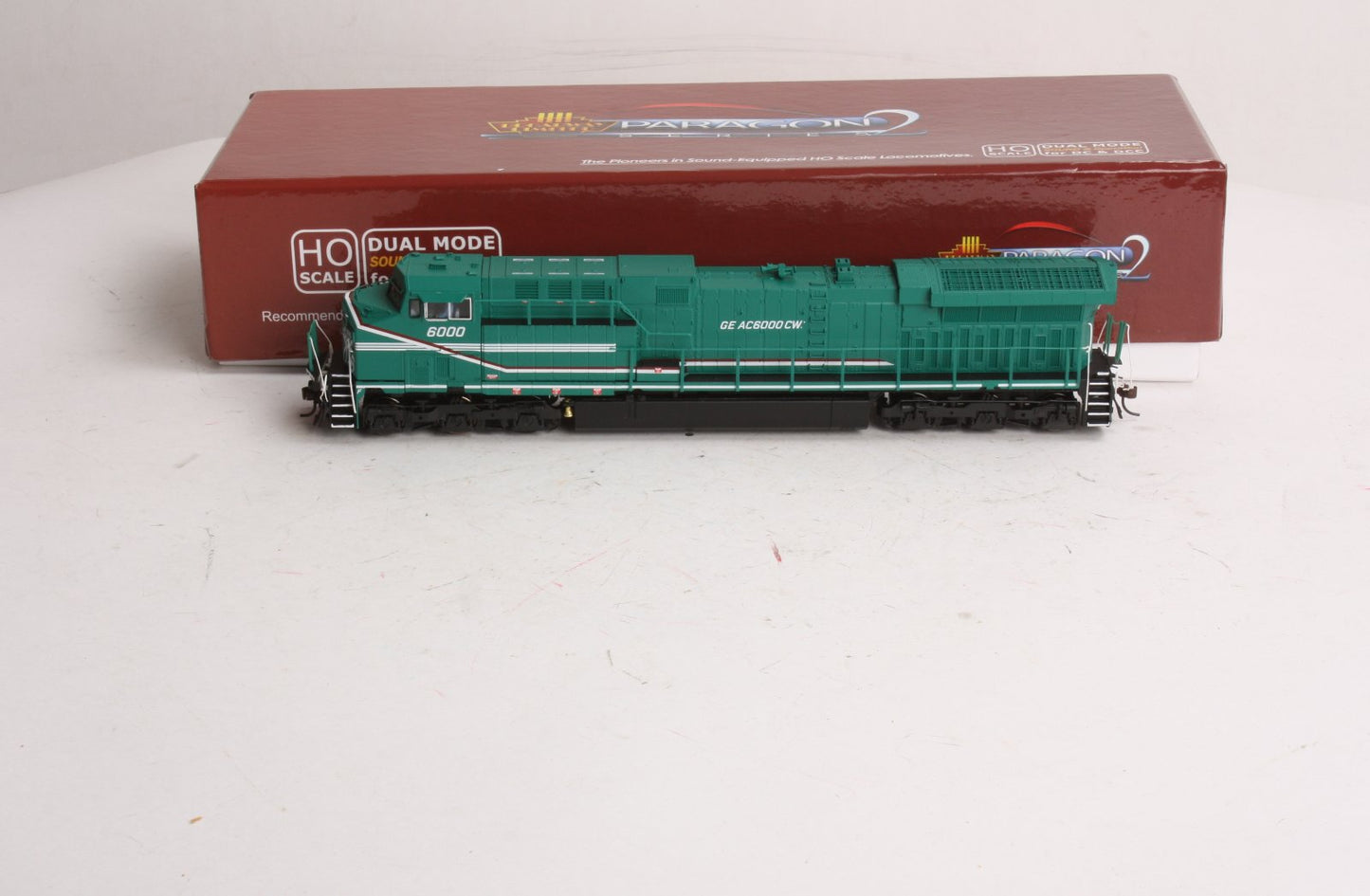 Broadway Limited 2010 HO Green Machine GE AC6000CW #6000 w Paragon2 (DCC)