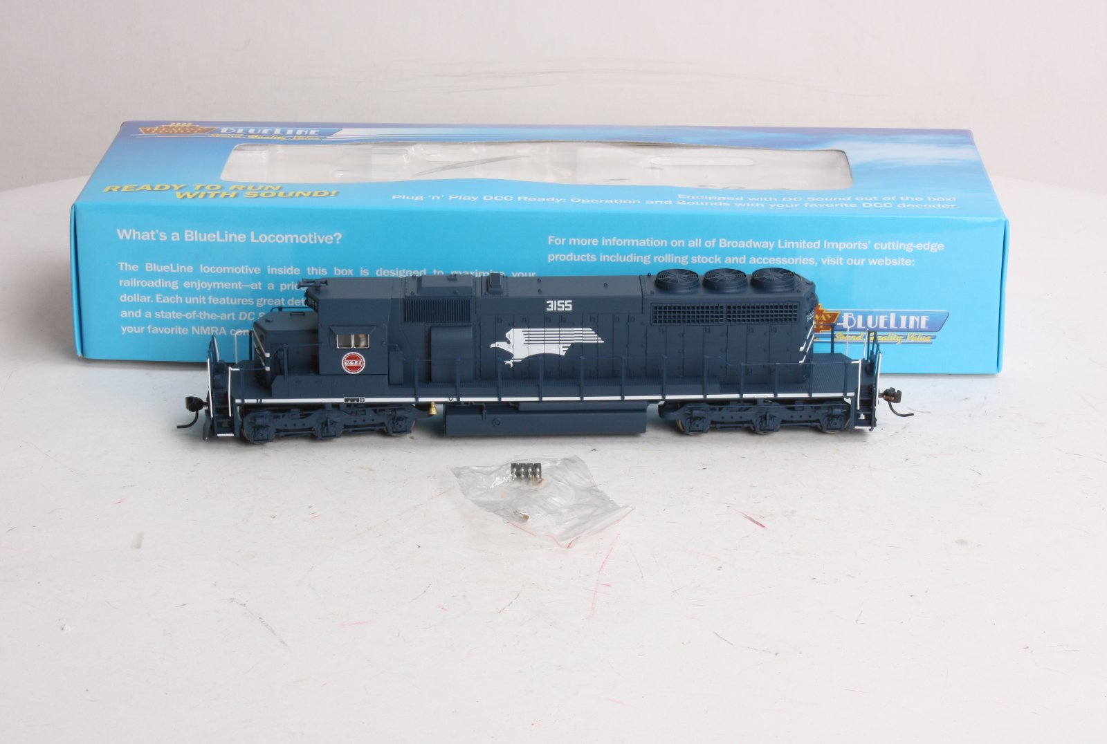 Broadway Limited 5280 HO Chicago & Eastern Illinois EMD SD40-2 Low Nose #3155