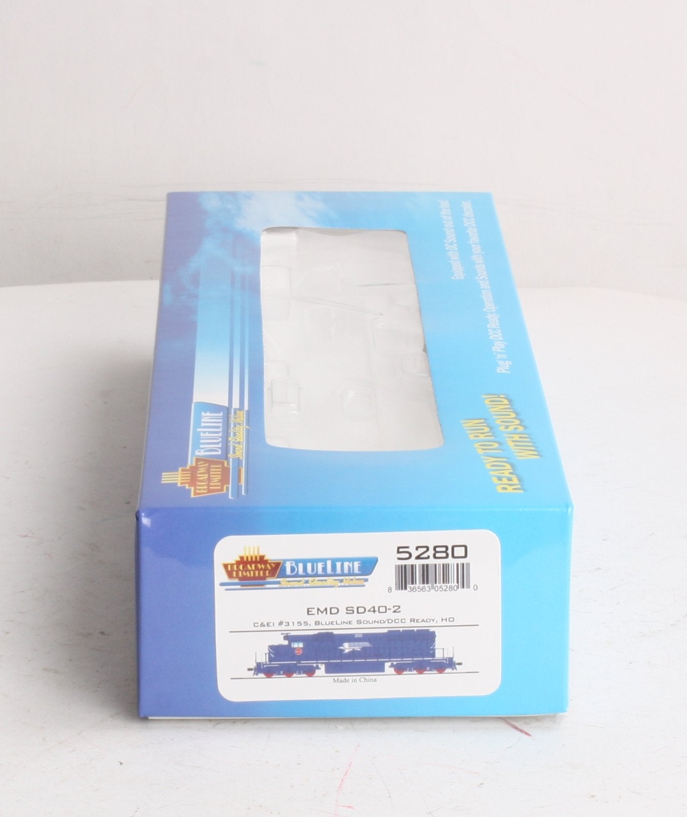Broadway Limited 5280 HO Chicago & Eastern Illinois EMD SD40-2 Low Nose #3155