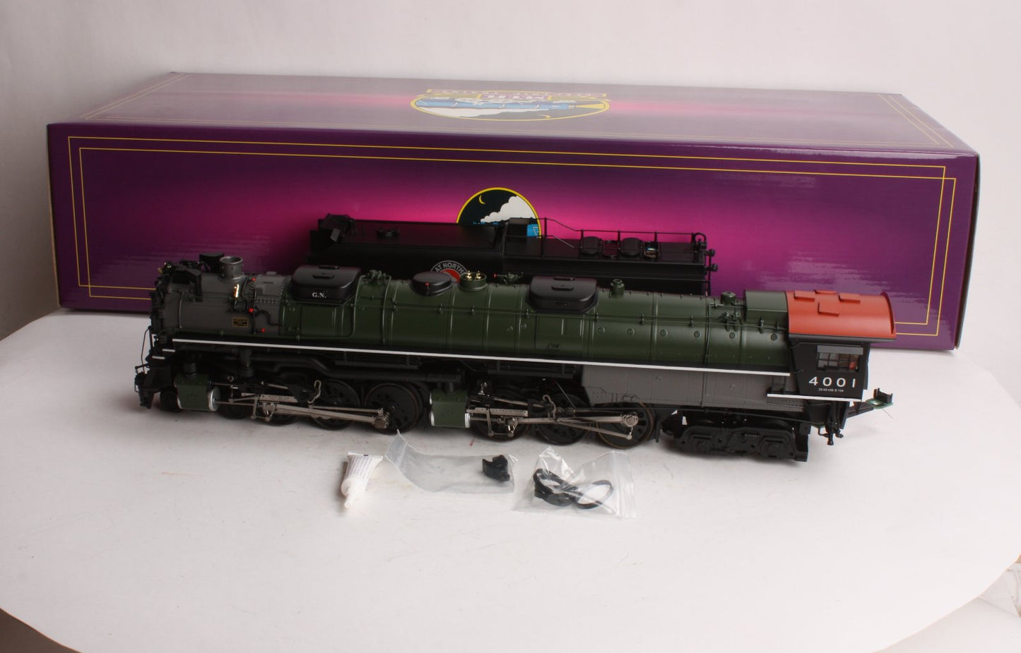 MTH 20-3278-1 O Gauge Great Northern 4-6-6-4 Z-6 Challenger Steam w/PS2  #4001
