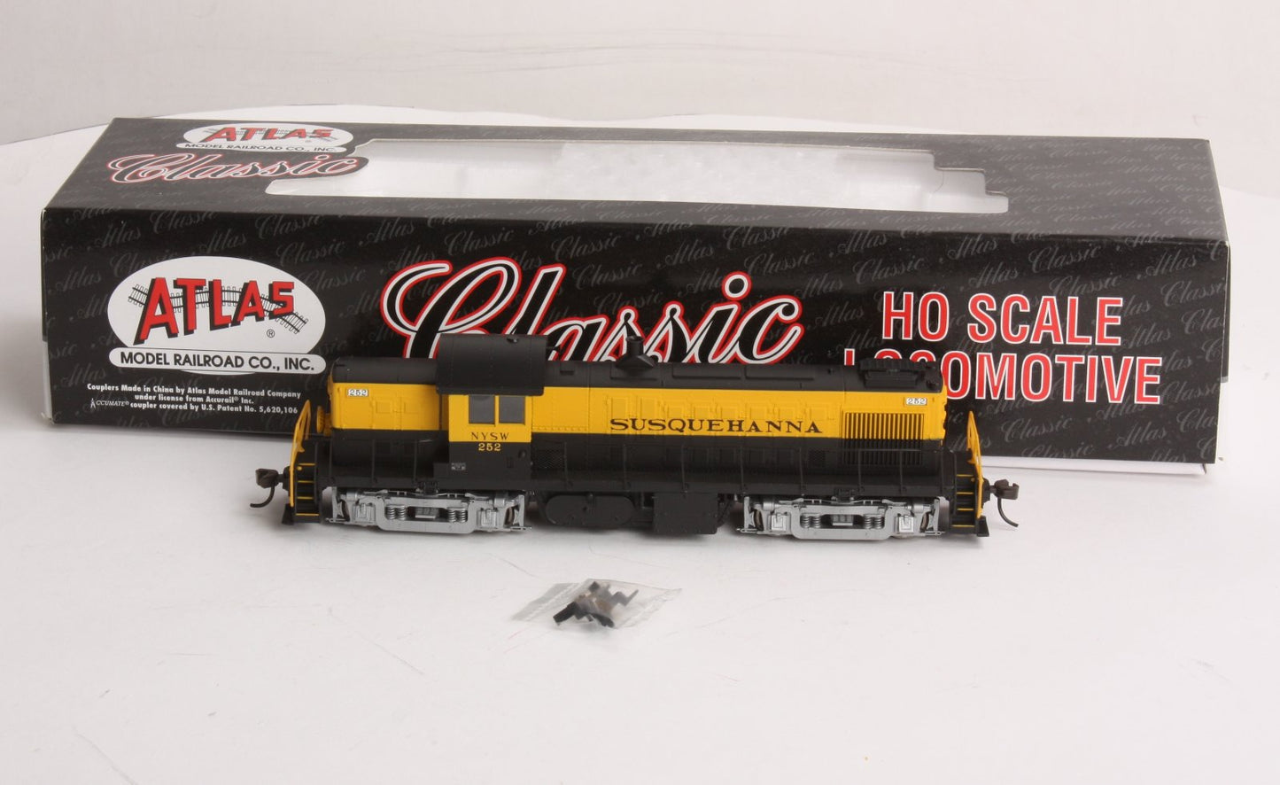 Atlas 8869 HO Scale Susquehanna Alco RS-1 Diesel Locomotive #252