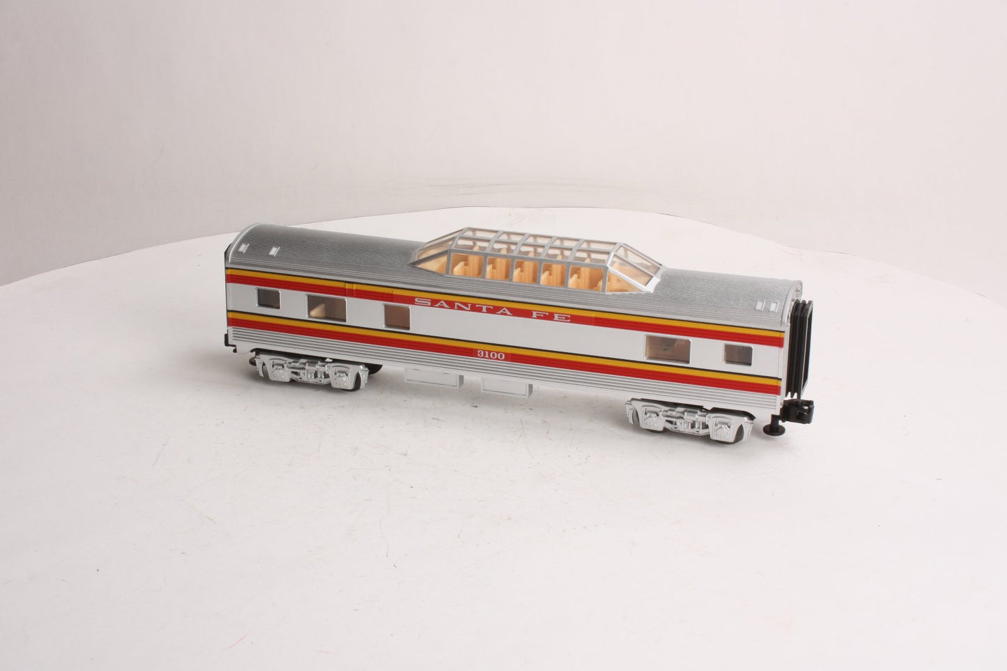Lionel 6-35257 O Gauge Santa Fe Vista Dome Car #3100