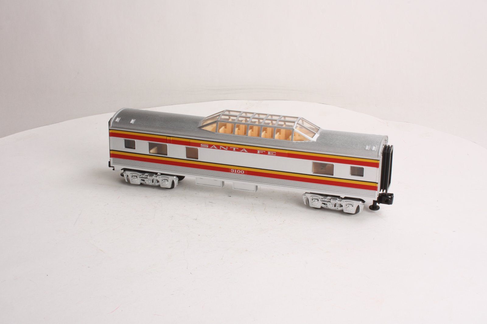 Lionel 6-35257 O Gauge Santa Fe Vista Dome Car #3100