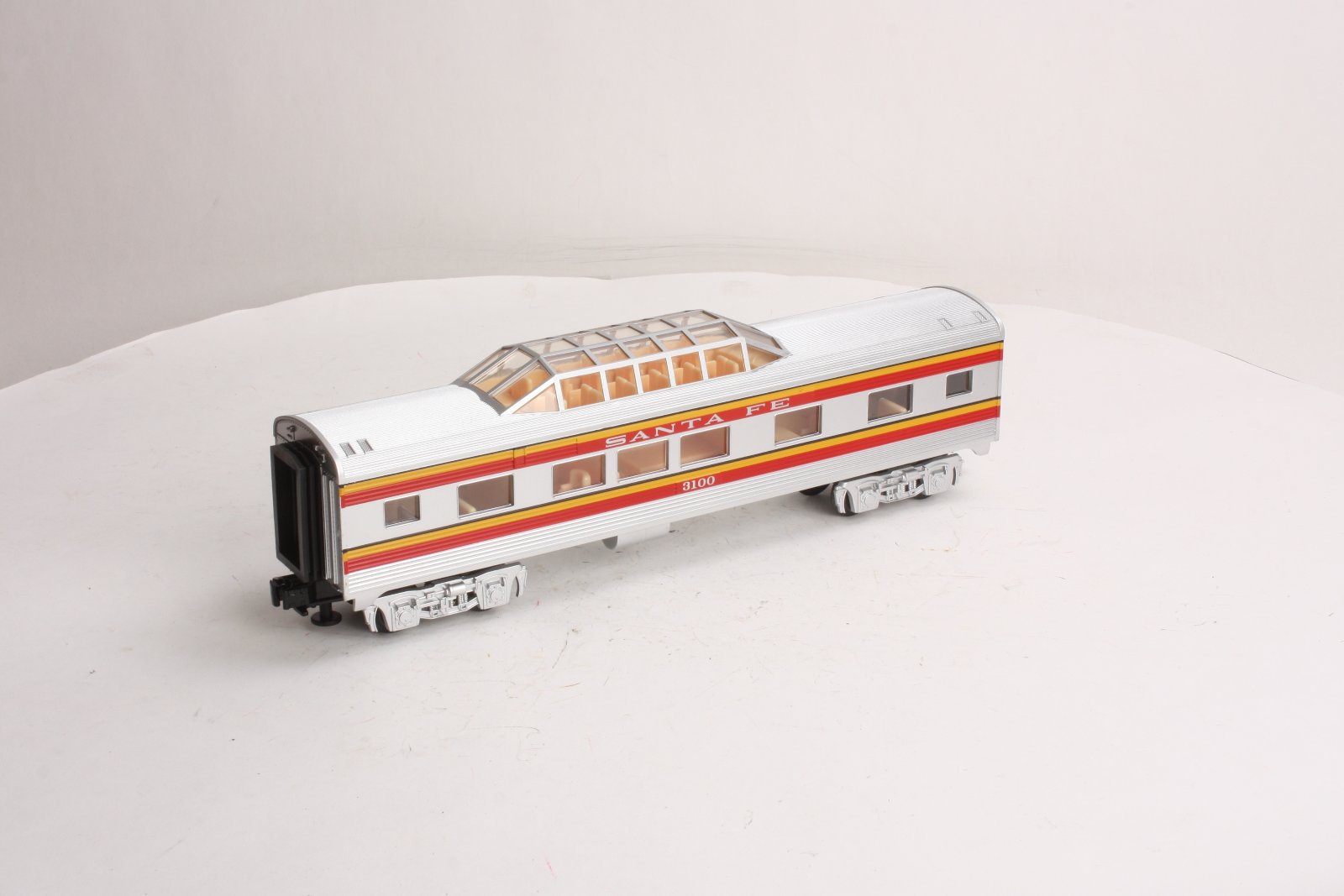 Lionel 6-35257 O Gauge Santa Fe Vista Dome Car #3100